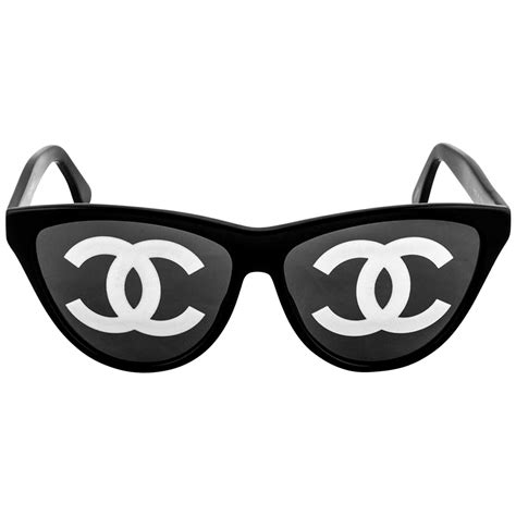 chanel sunglasses cc logo vintage plastic|Chanel sunglasses real.